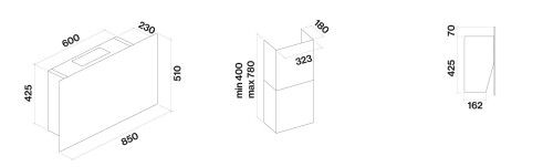 COVER85W Falmec afbeelding 2