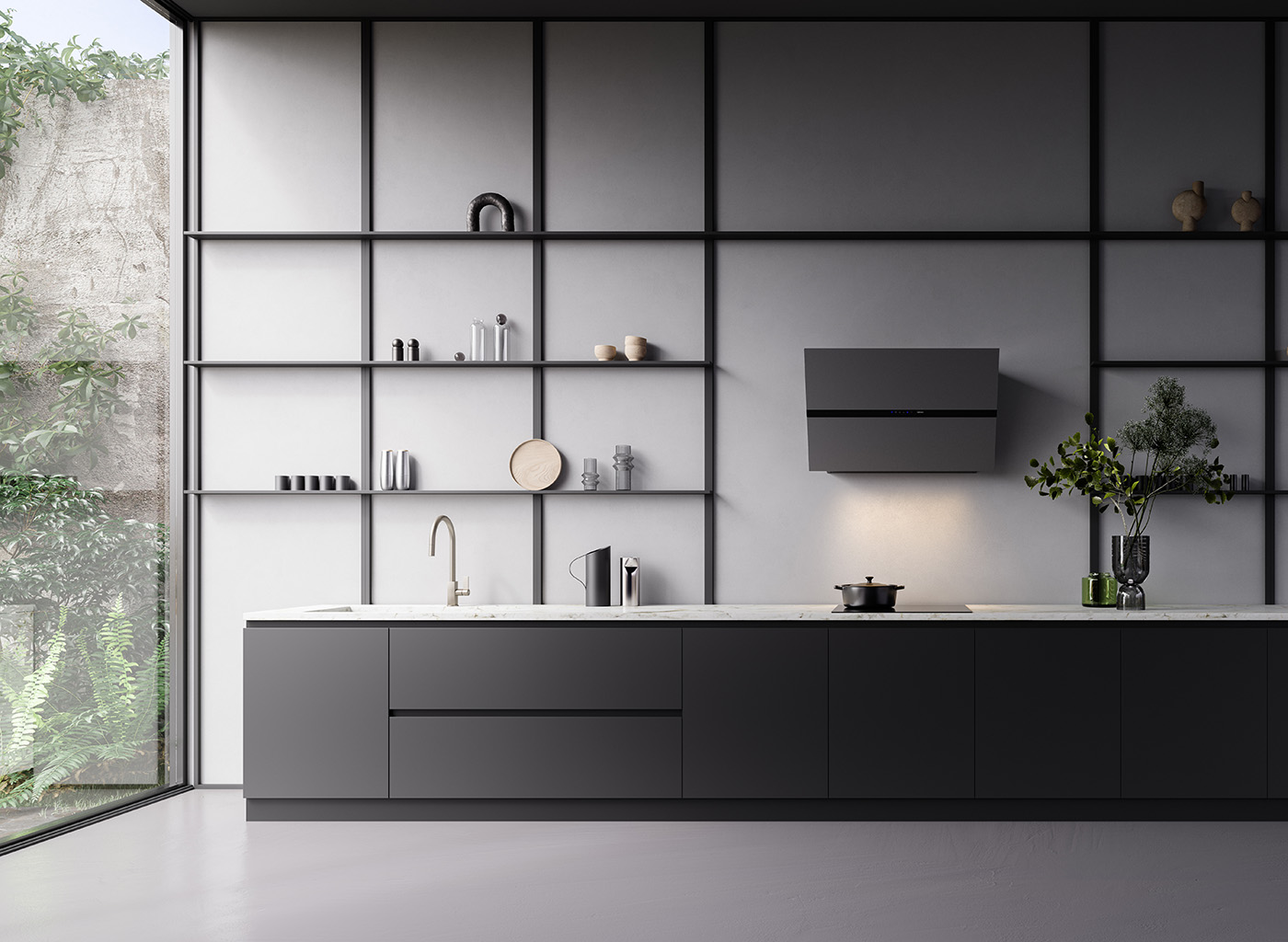 FUSION85BL Falmec afbeelding 2