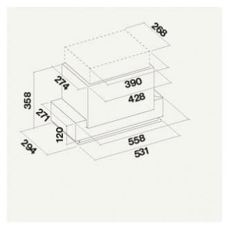 Falmec CGXW50.E0P6#ZZZI441F afzuigkap afbeelding 1