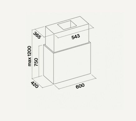 LAG60W5H87 FALMEC afbeelding 2