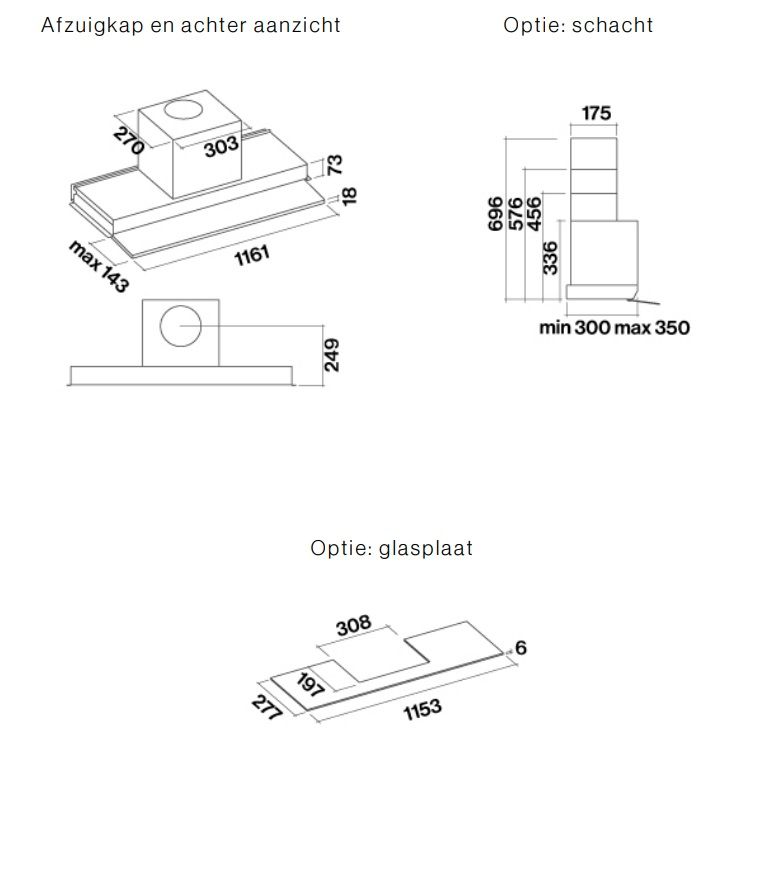 Falmec MOVE120W  afzuigkap afbeelding 5