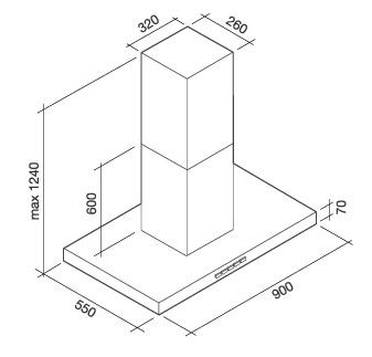 PLANE90E3W FALMEC afbeelding 2