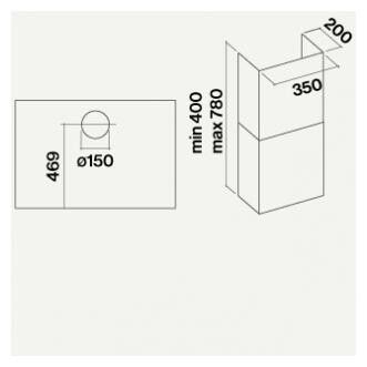 Falmec afzuigkap QUASTO120W1 afbeelding 3