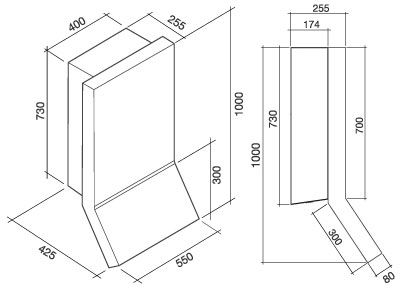 FALMEC RIALTO55W11  afzuigkap afbeelding 5