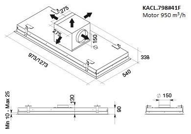 STELL127W Falmec afbeelding 2