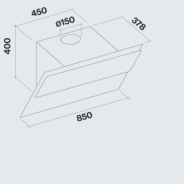VERSO85G Falmec afbeelding 2
