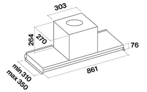 Falmec afzuigkap VIRGO90W3 afbeelding 3