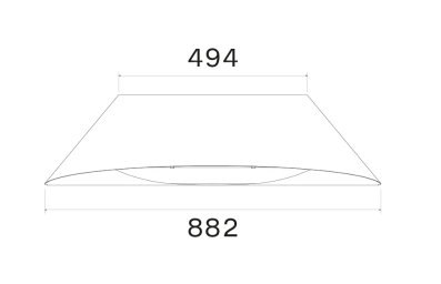 VOGUE88W Falmec afbeelding 2