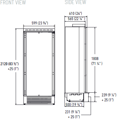 Fhiaba S600FZ3 inbouw vriezer afbeelding 6