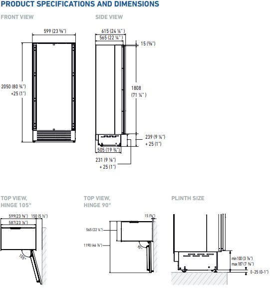 Fhiaba vriezer inbouw S600FZ6 afbeelding 4