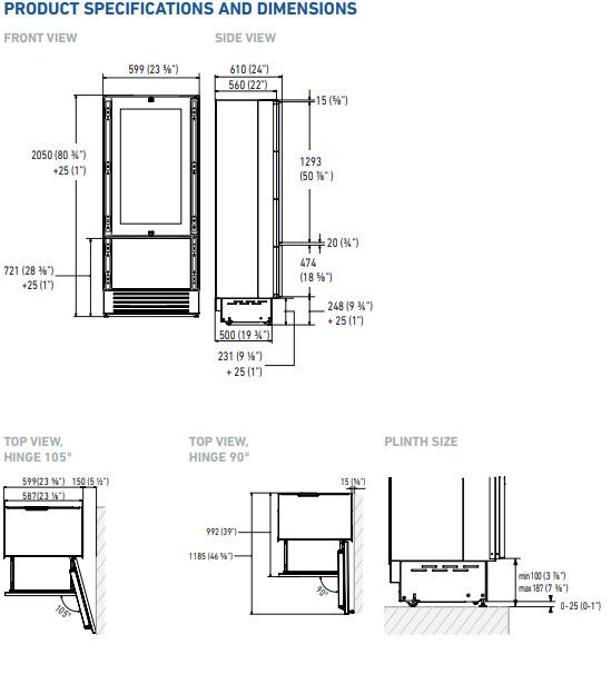 Fhiaba koelkast inbouw S600TGT3 afbeelding 4