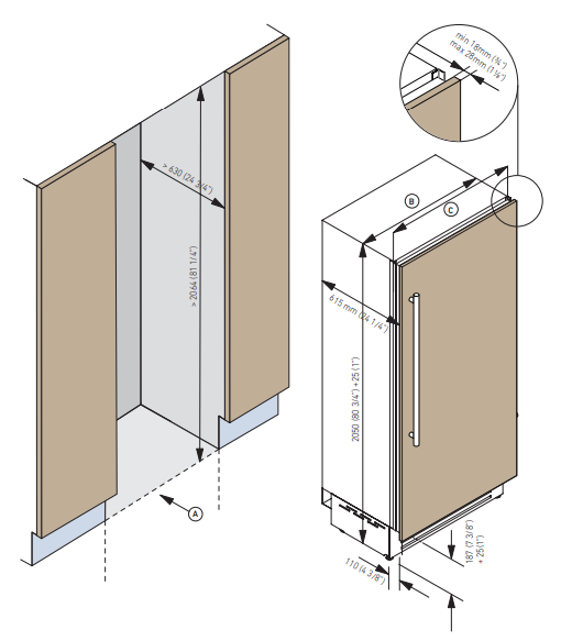 Fhiaba koelkast inbouw S8990FR3D afbeelding 4