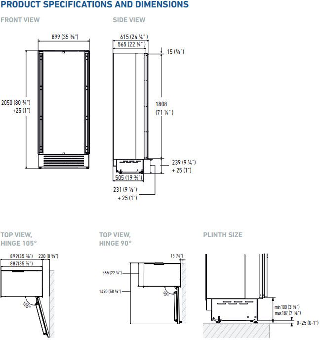 Fhiaba koelkast inbouw S900FR3 afbeelding 4