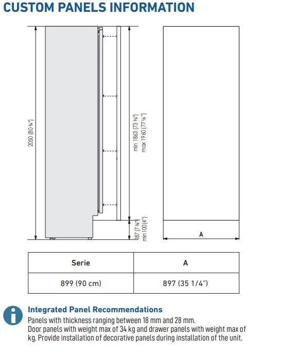 Fhiaba S900FR6D inbouw koelkast afbeelding 5