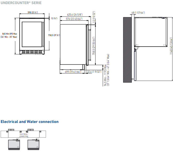 Fhiaba koelkast UCB601TP afbeelding 3