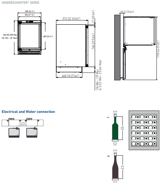 Fhiaba wijnkast UCW602TP afbeelding 3