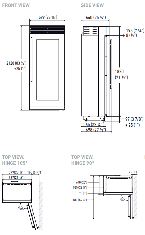 Fhiaba koelkast XS600FR3 afbeelding 3