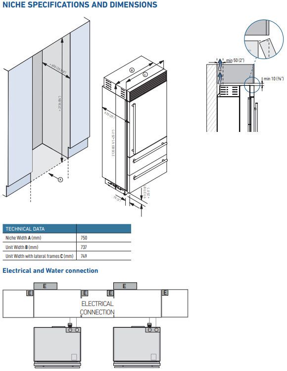 Fhiaba koelkast inbouw XS750HST3 afbeelding 4