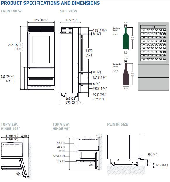 Fhiaba wijnkast XS8990HWT6 afbeelding 3