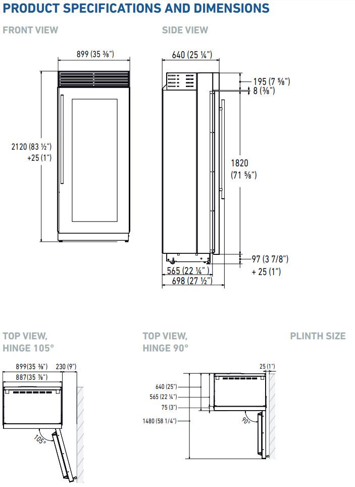 Fhiaba koelkast inbouw XS900FG6D afbeelding 4