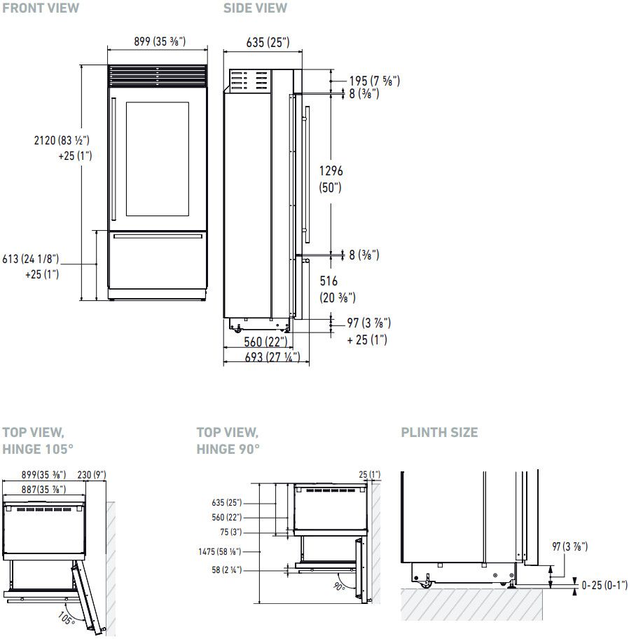Fhiaba koelkast inbouw XS900TGT3I afbeelding 4