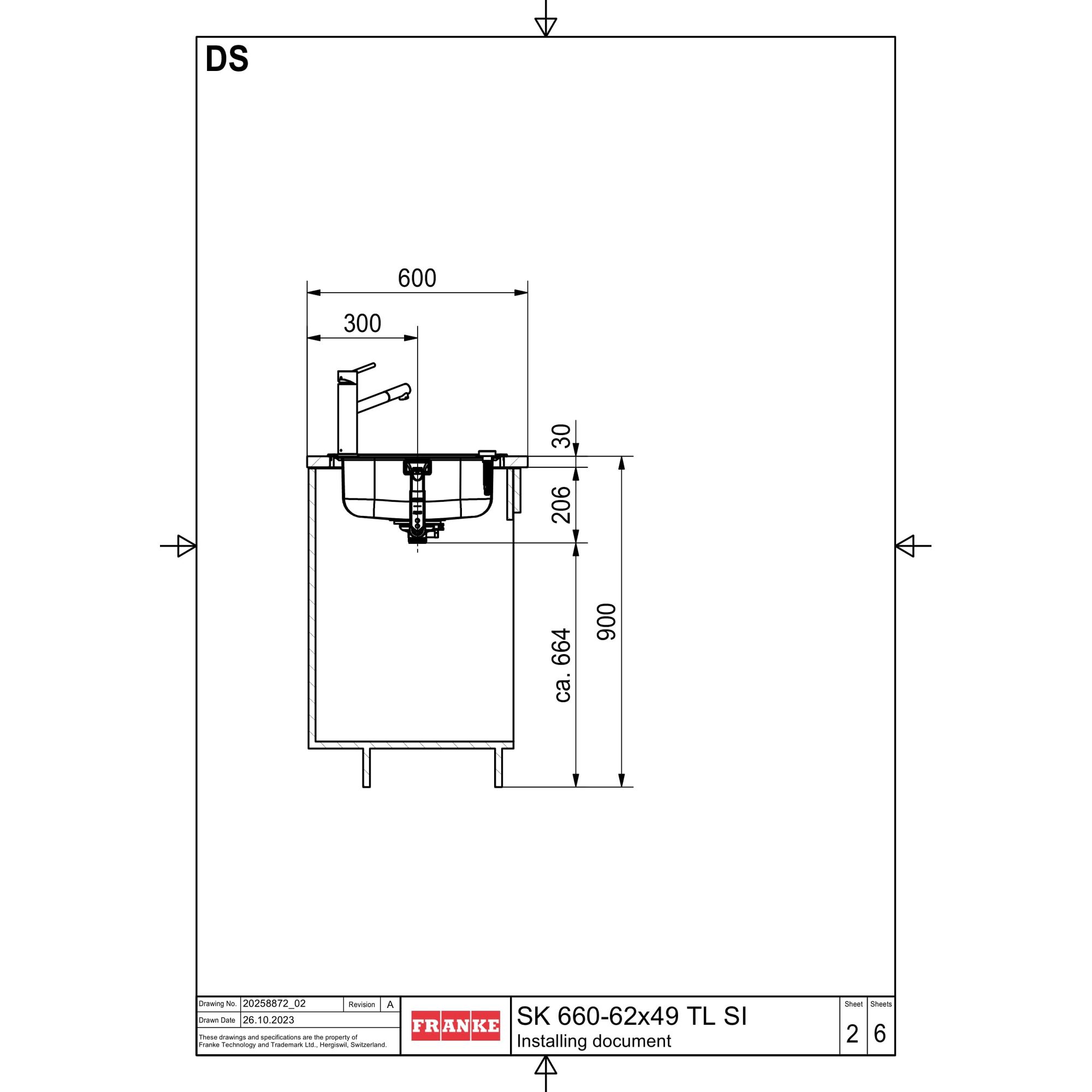 Franke spoelbak 1010714455 afbeelding 3