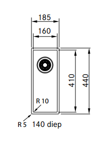 Franke spoelbak 1250252231 afbeelding 3