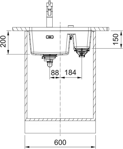 Franke spoelbak 1250697333 afbeelding 3