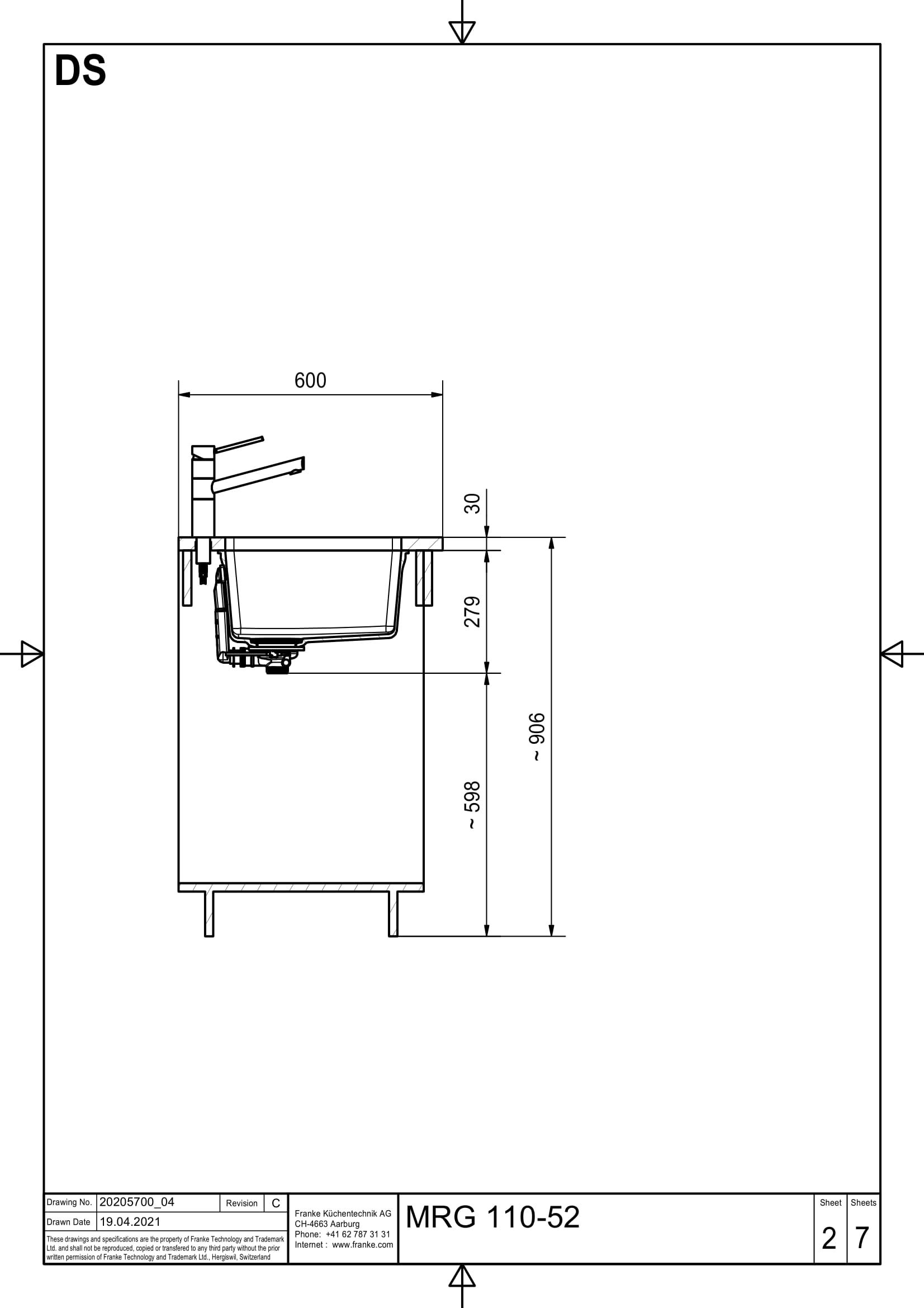 Franke 1250725628  spoelbak afbeelding 5