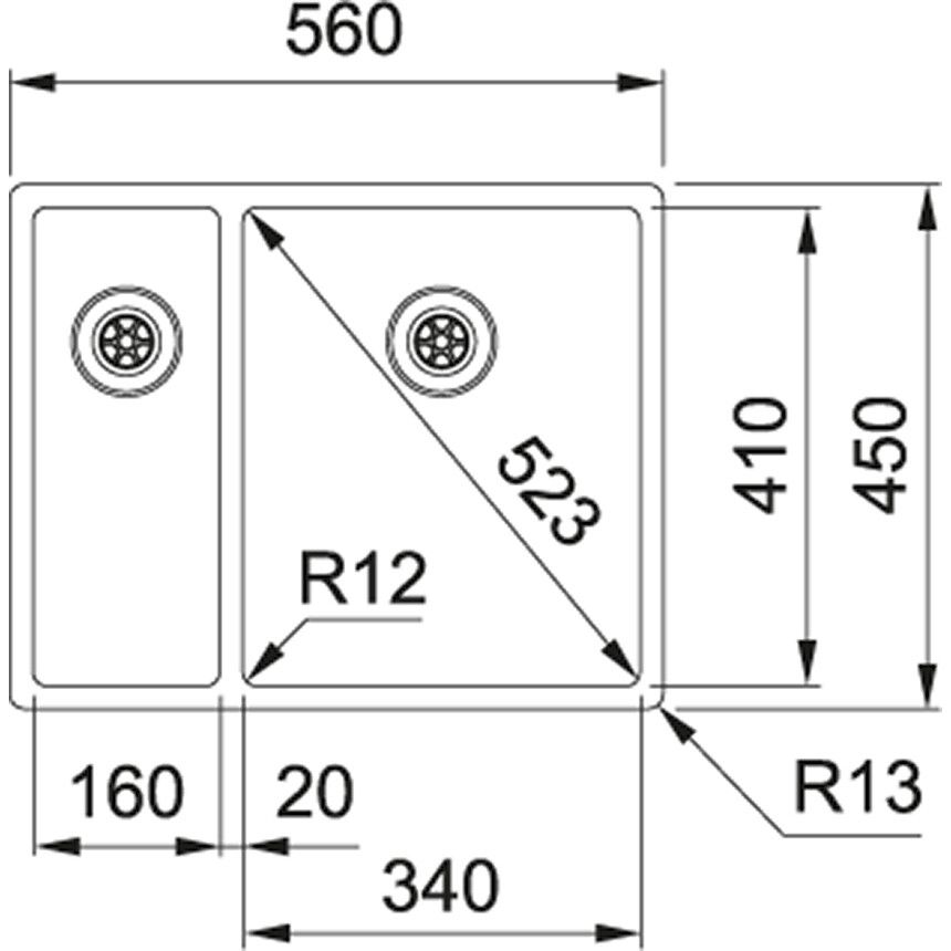 BXX260BL FRANKE afbeelding 2
