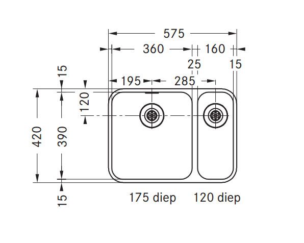 LAX160BL FRANKE afbeelding 2