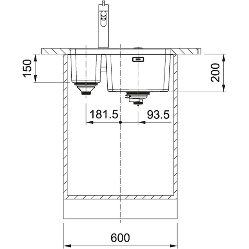 MYX1603416BL Franke afbeelding 2