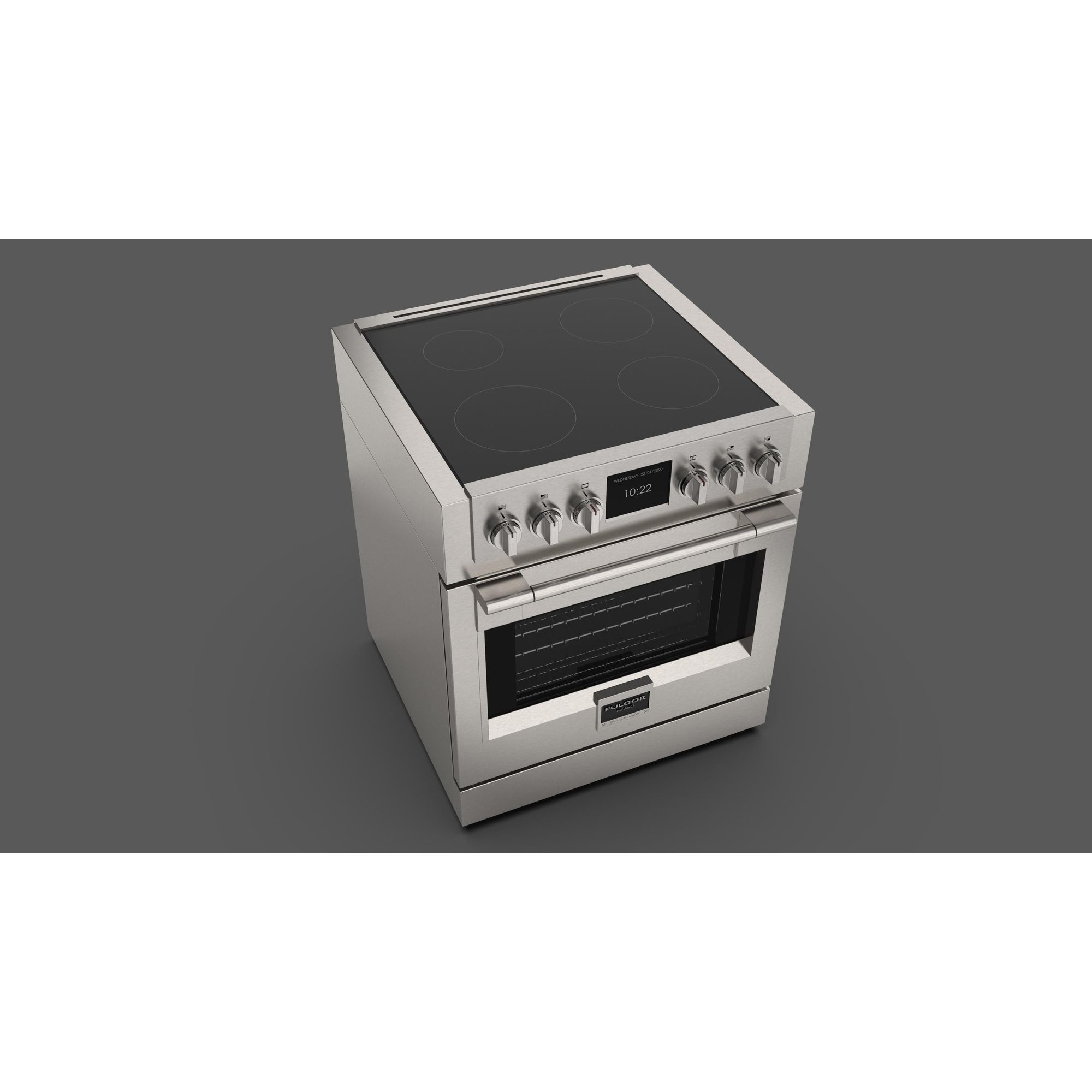 Fulgor Milano fornuis FSRC3004PMIED2FX afbeelding 3