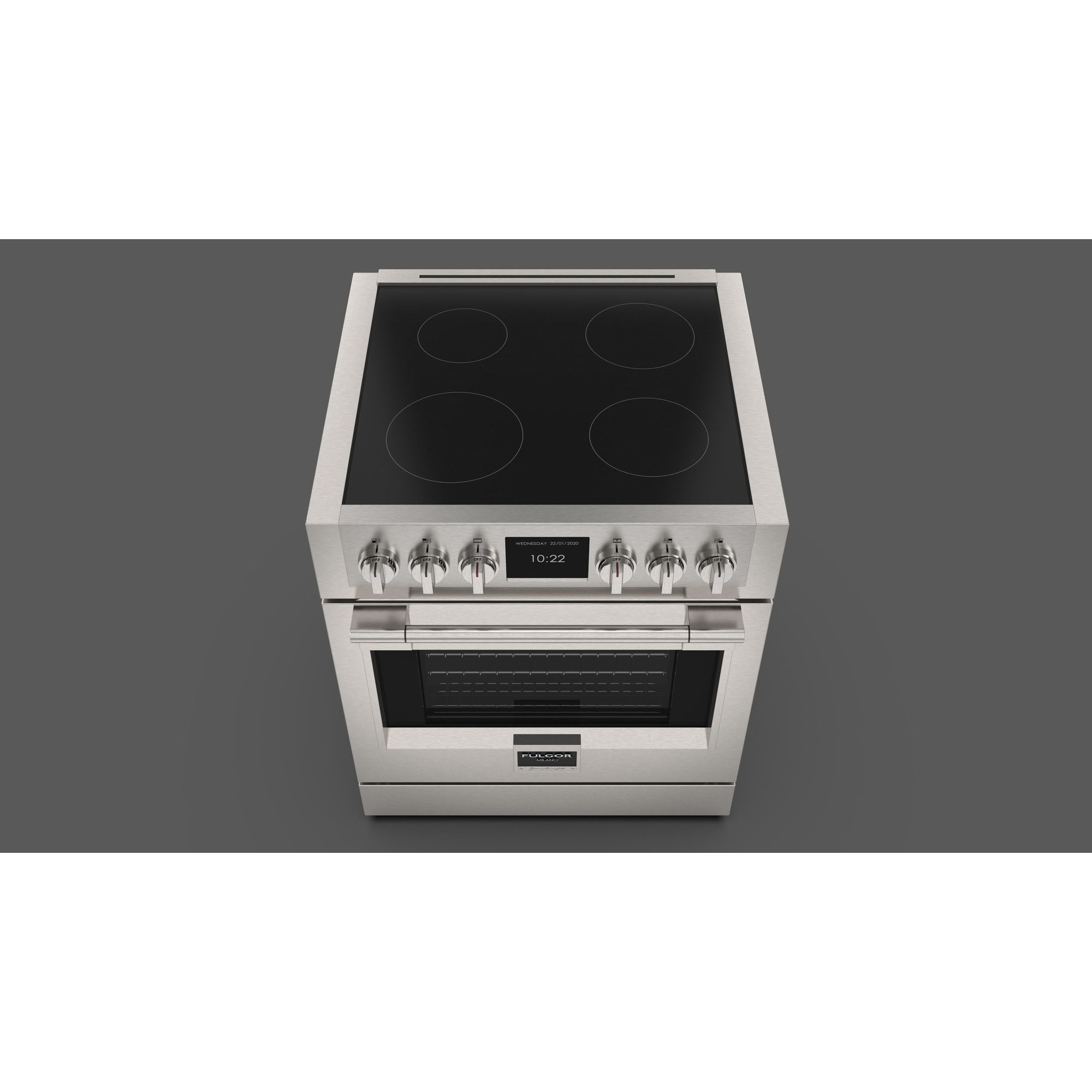 Fulgor Milano fornuis  FSRC3004PMIED2FX afbeelding 4