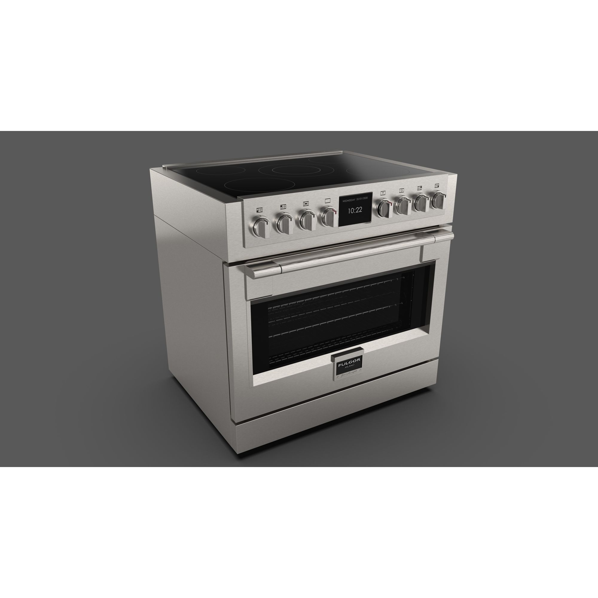 Fulgor Milano fornuis FSRC3605PMIED2FX afbeelding 3