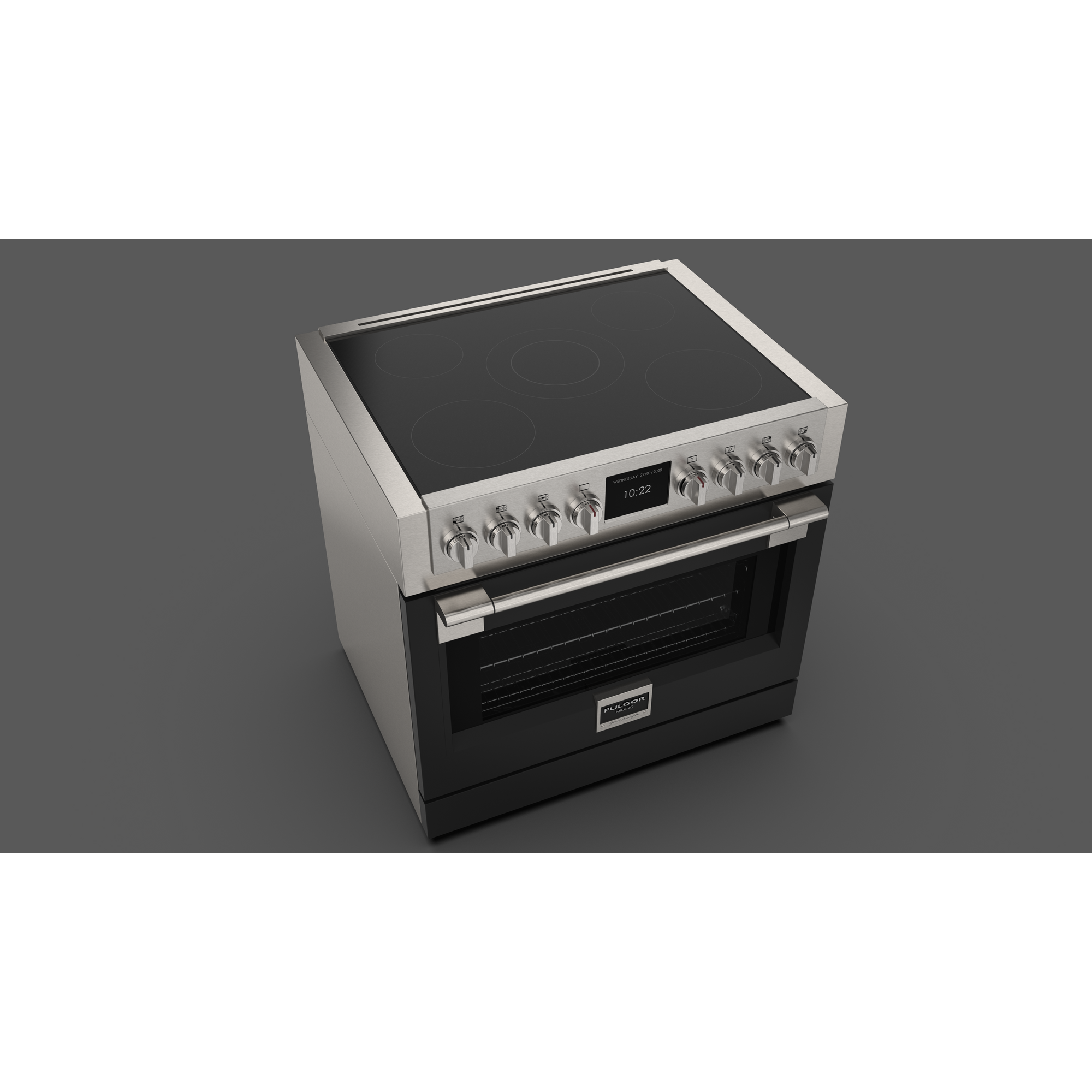 Fulgor Milano fornuis FSRC3605PMIMK2FMBK afbeelding 3