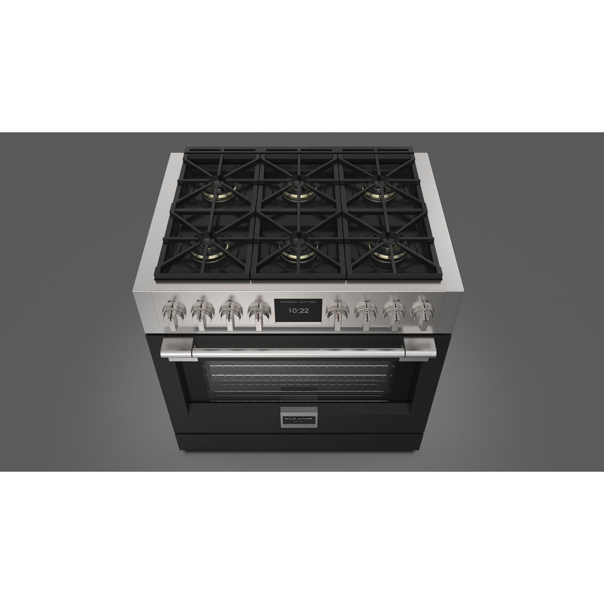 Fulgor Milano fornuis FSRC3606PMGMK2FMBK afbeelding 3