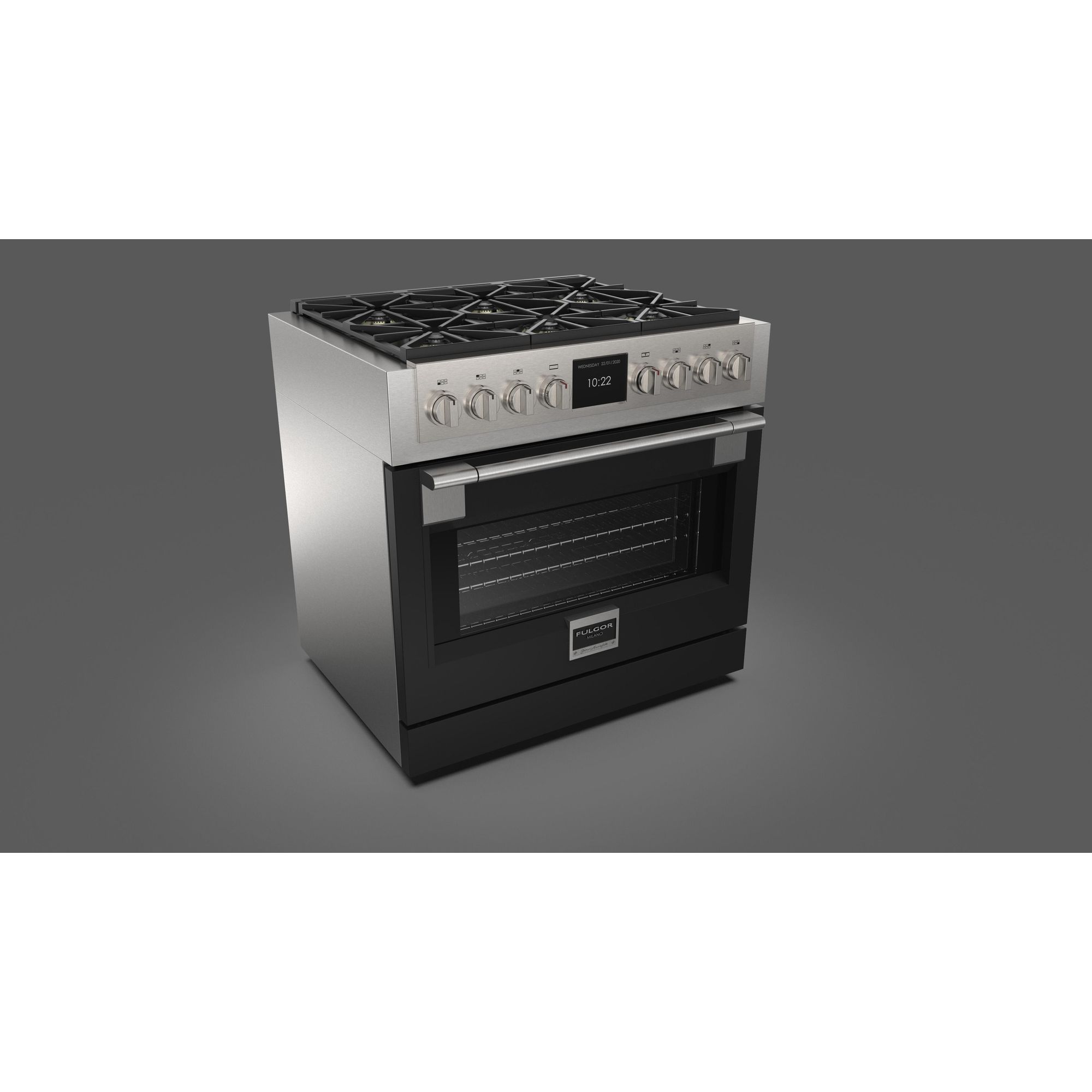 Fulgor Milano fornuis  FSRC3606PMGMK2FMBK afbeelding 4