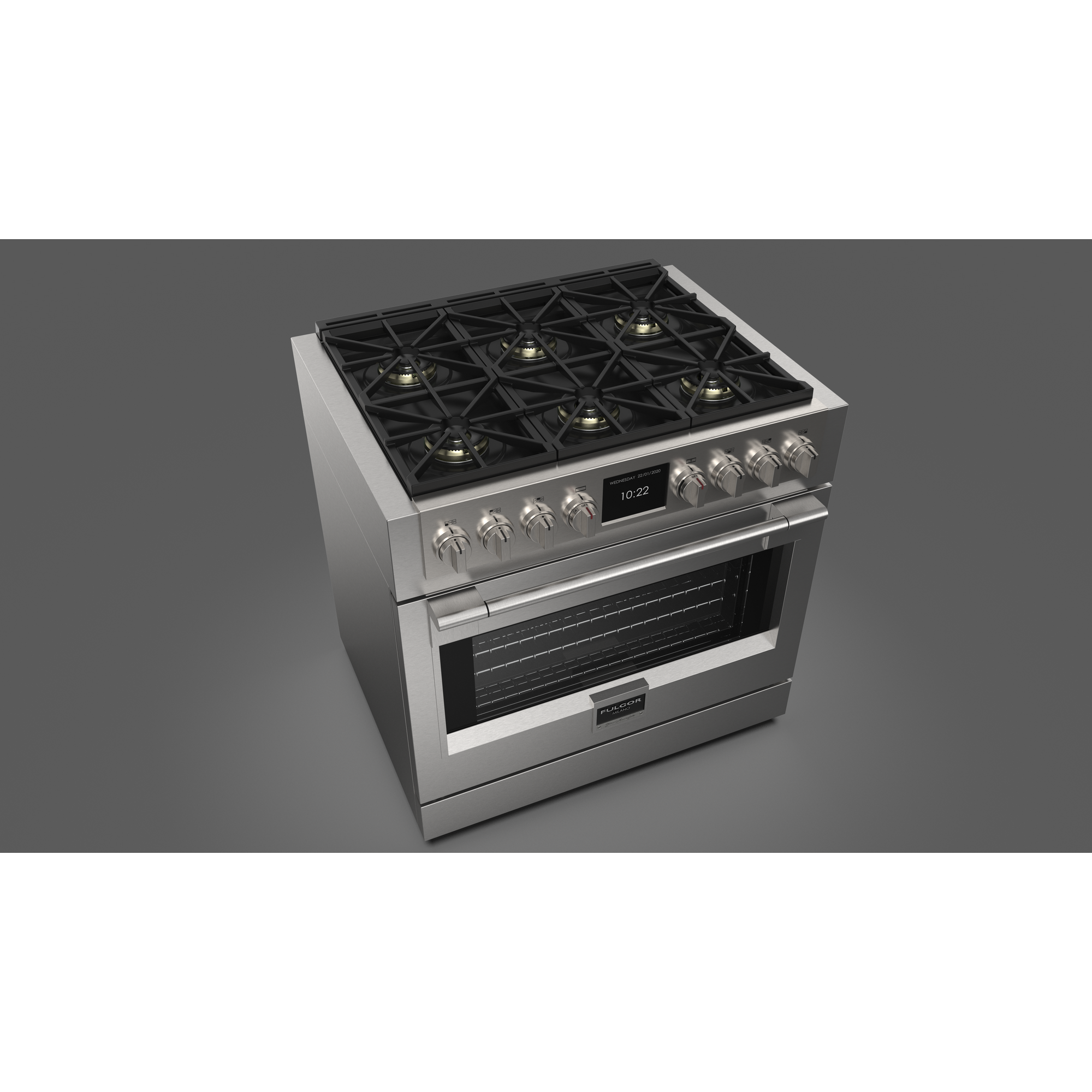 Fulgor Milano FSRC3606PMGMK2FX  fornuis afbeelding 5