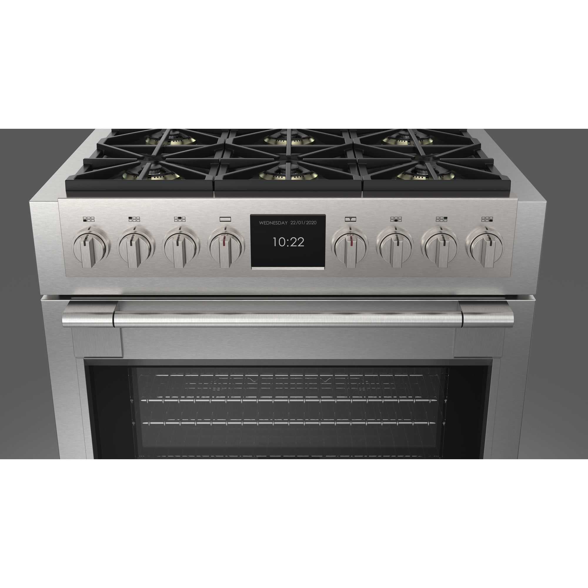 Fulgor Milano fornuis FSRC3606PMGMK2FX afbeelding 3