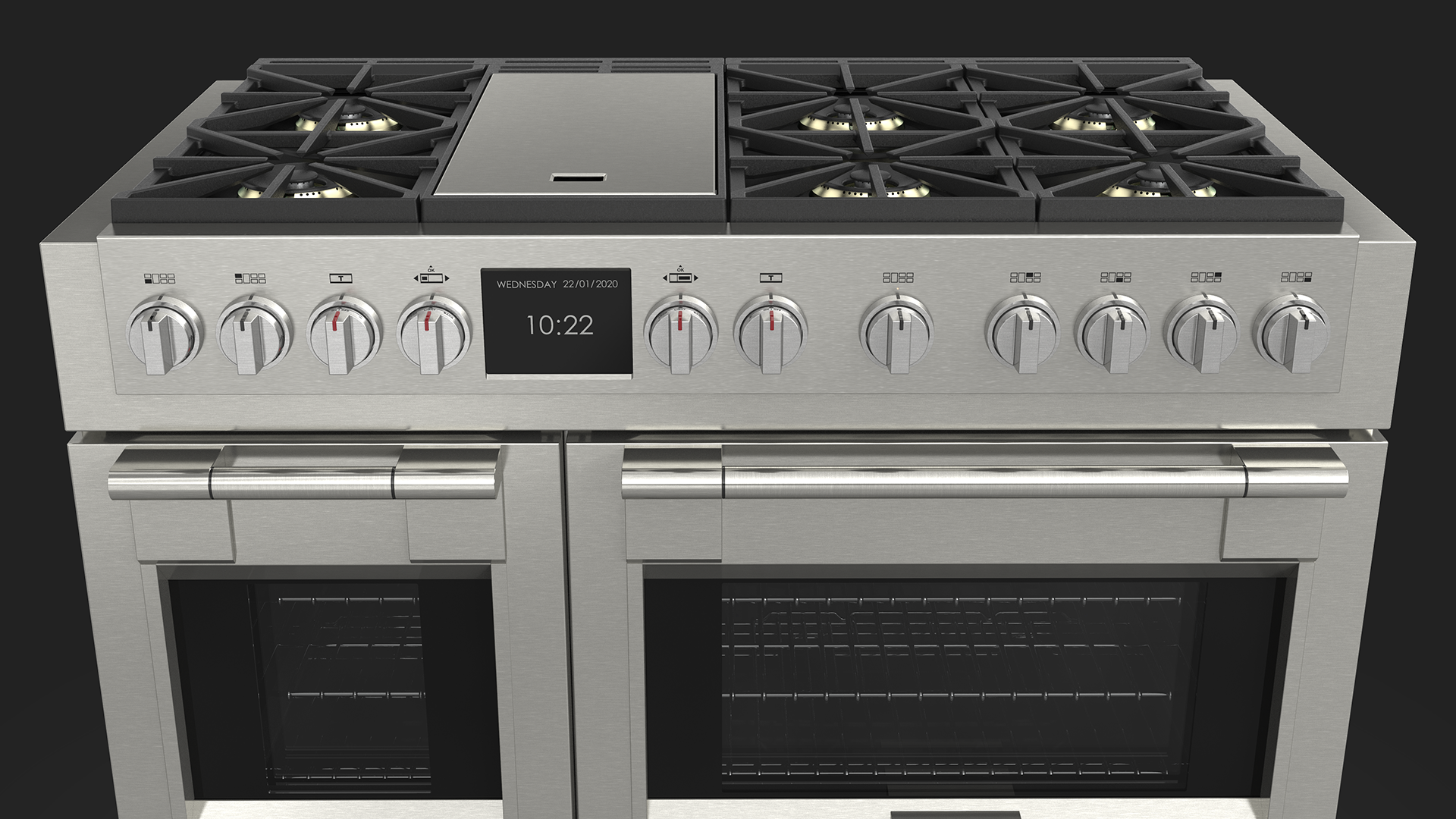 Fulgor Milano fornuis  FSRC48072PMK2FX afbeelding 4