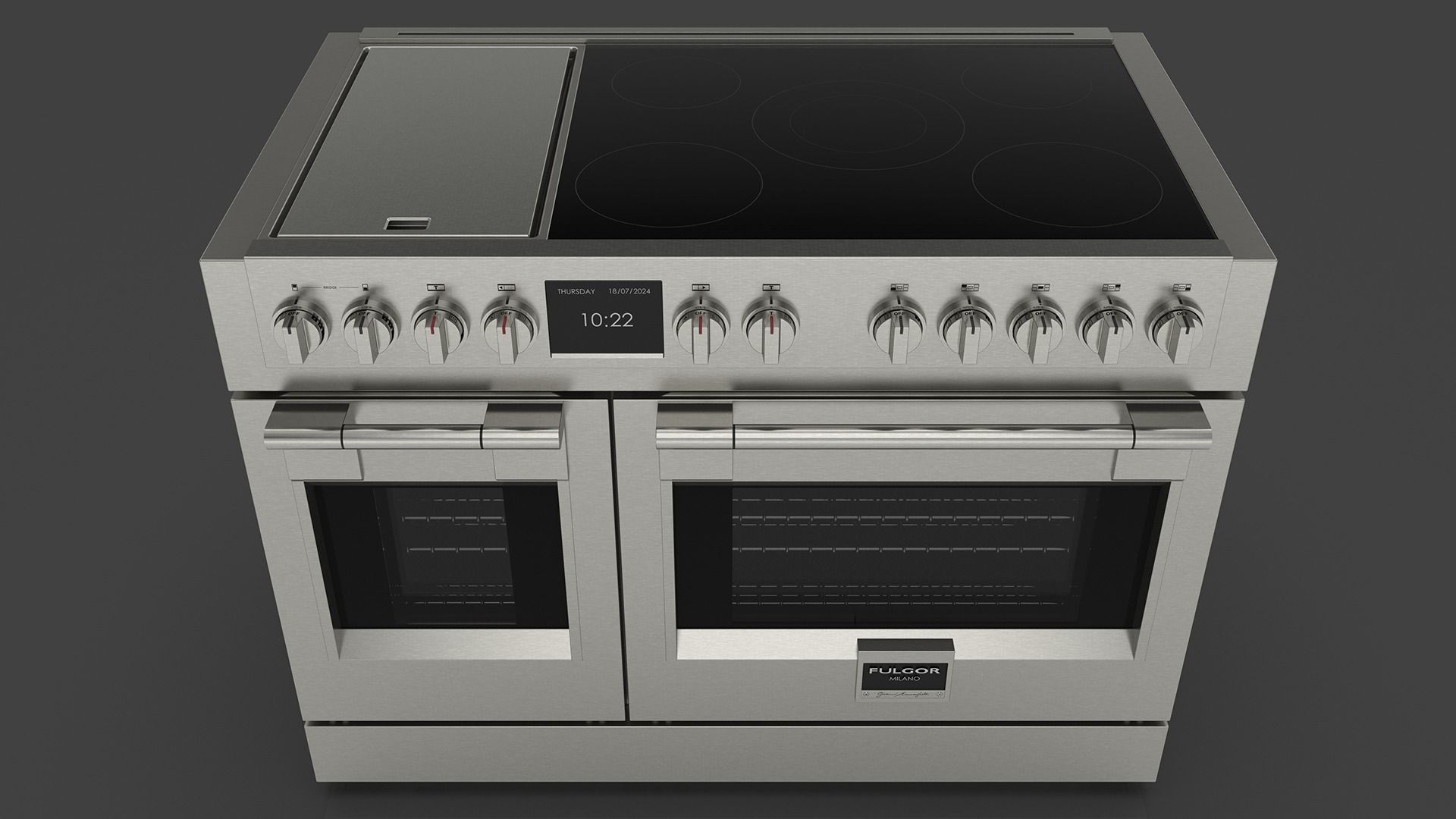 Fulgor Milano fornuis  FSRC4807PMIMK2FGX afbeelding 4