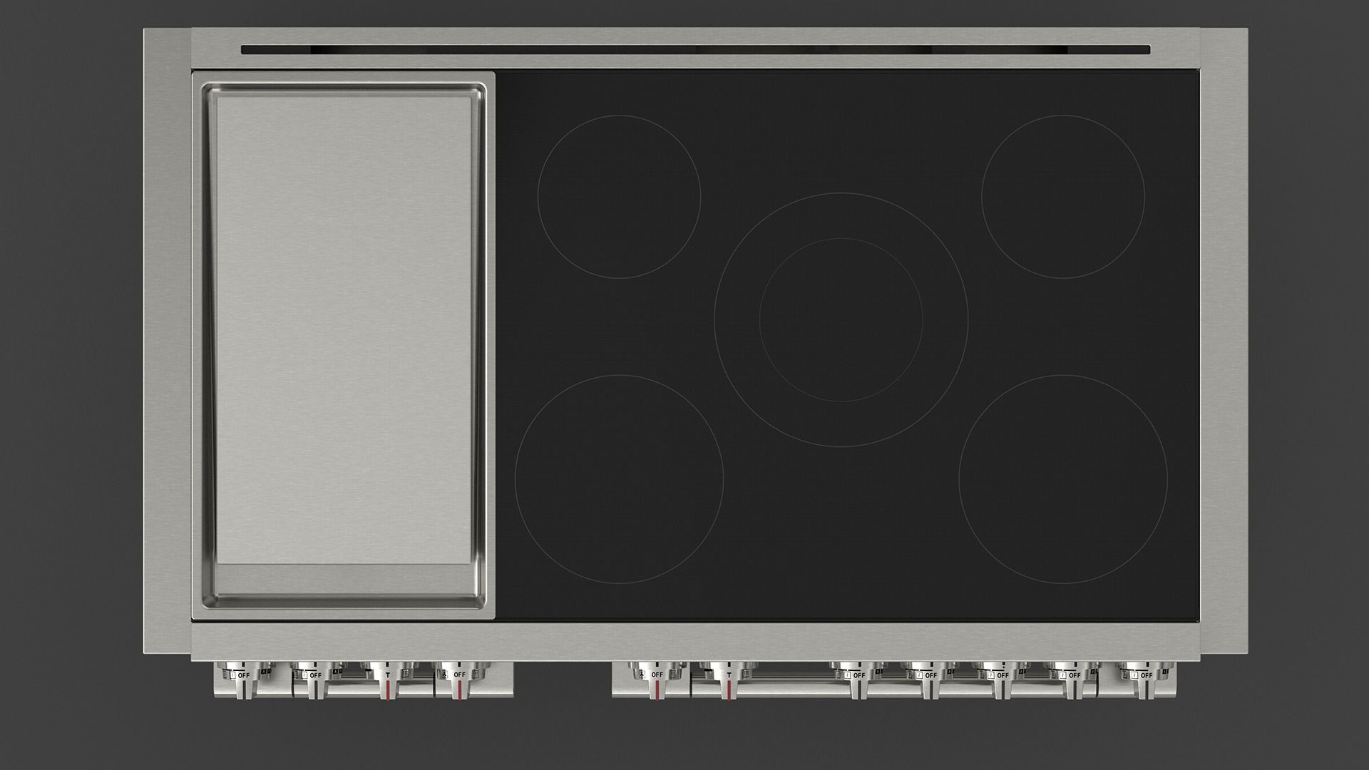 Fulgor Milano FSRC4807PMIMK2FGX  fornuis afbeelding 5