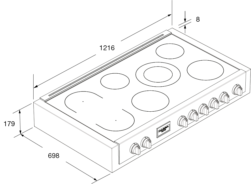 FSRT4807IDX van Fulgor Milano afbeelding 6