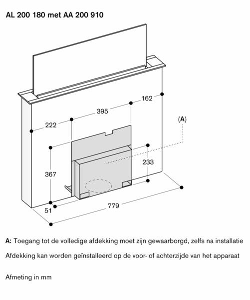 Gaggenau onderdeel AA200910 afbeelding 3