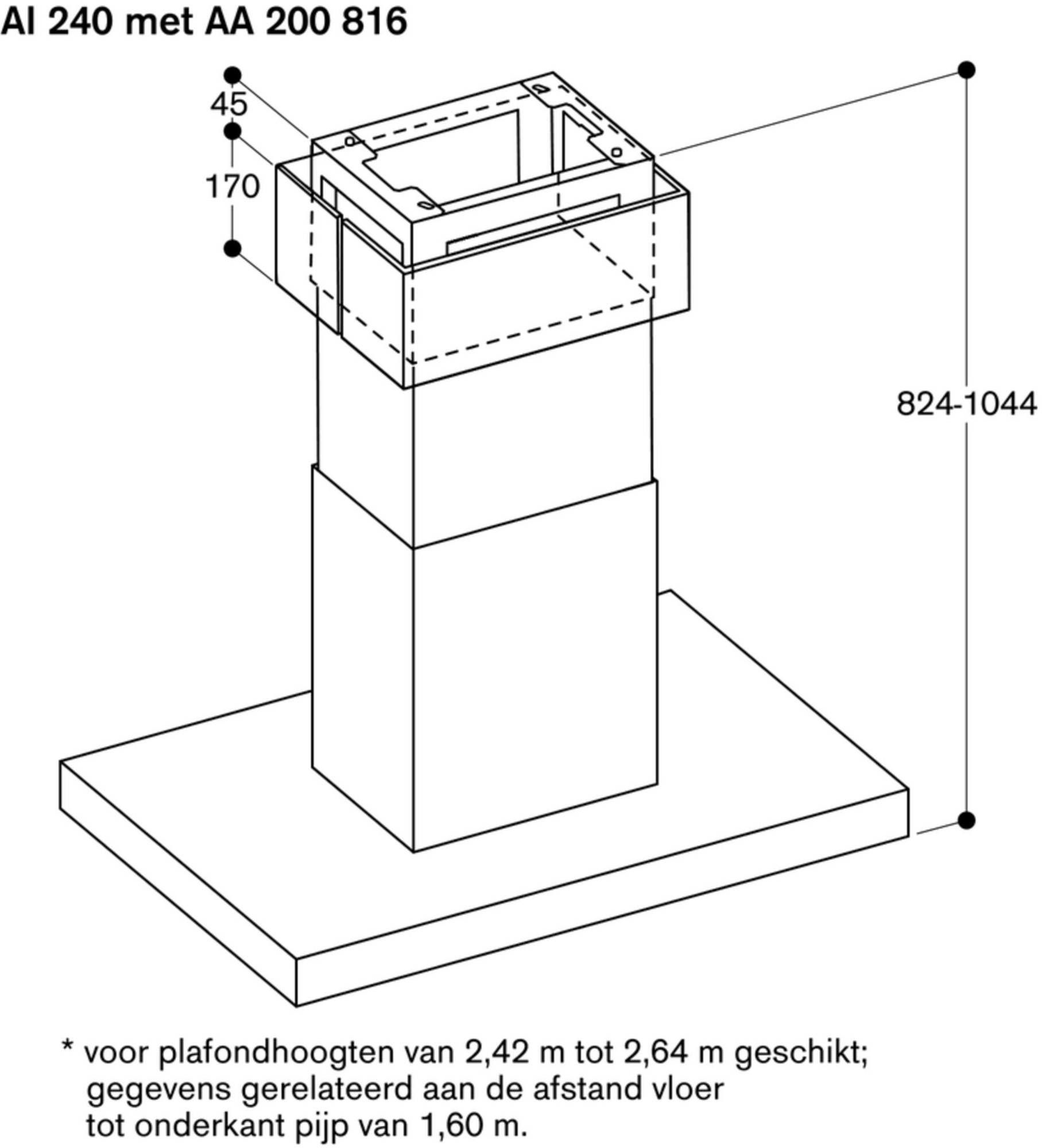 Gaggenau afzuigkap AI240191 afbeelding 3