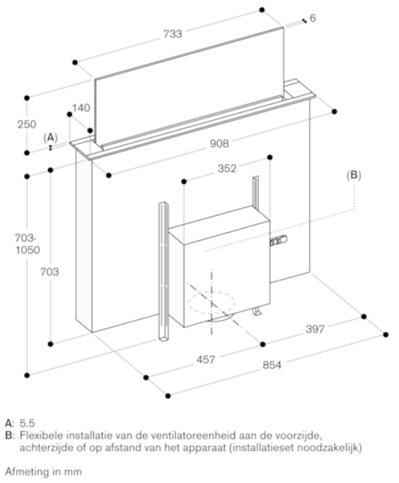 Gaggenau AL200190  afzuigkap afbeelding 5