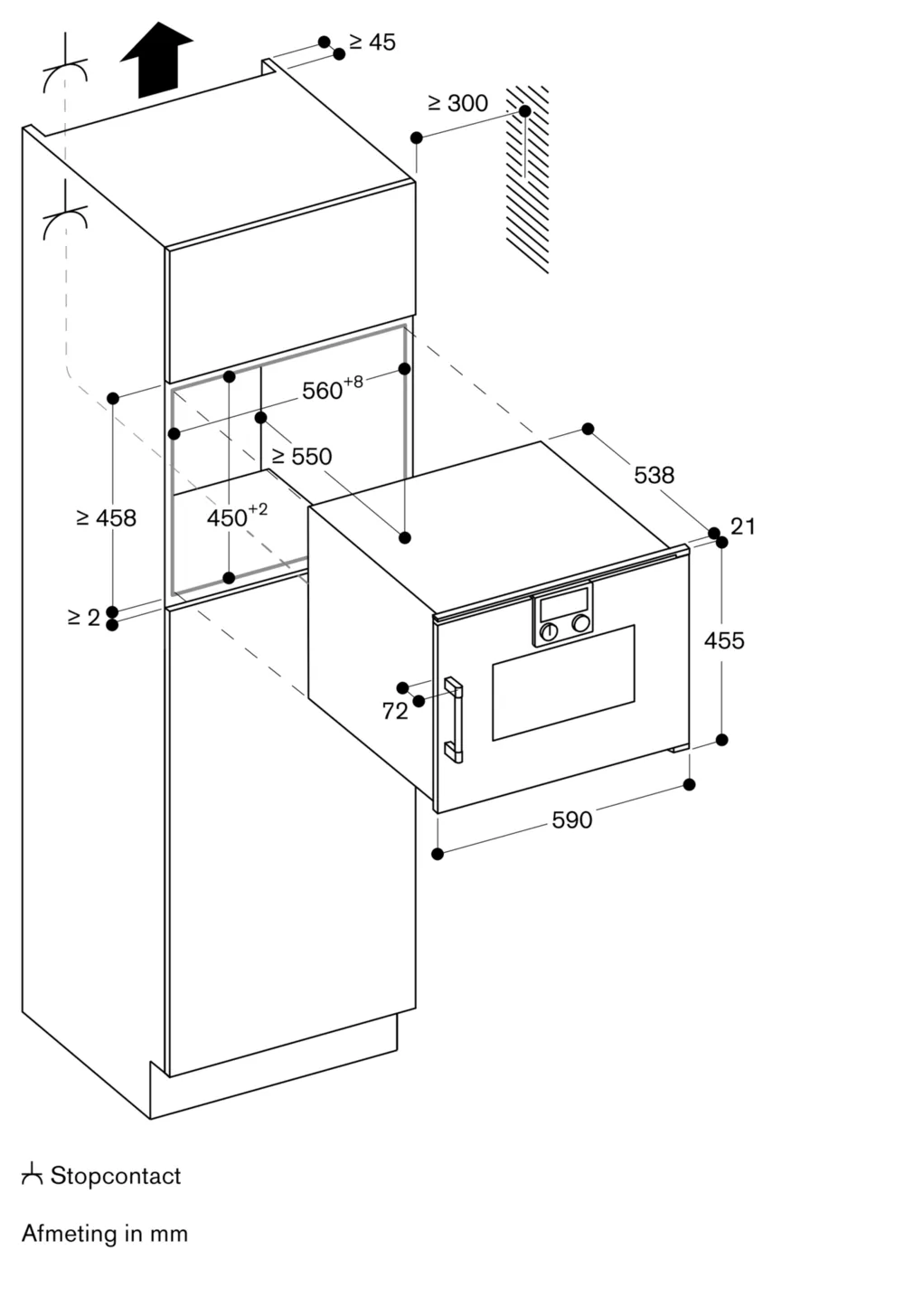 Gaggenau magnetron inbouw BMP250110 afbeelding 4