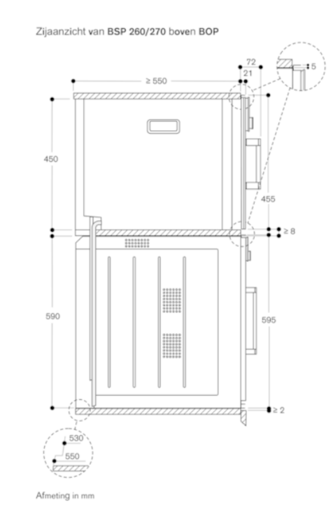 Gaggenau oven inbouw BSP261101 afbeelding 4