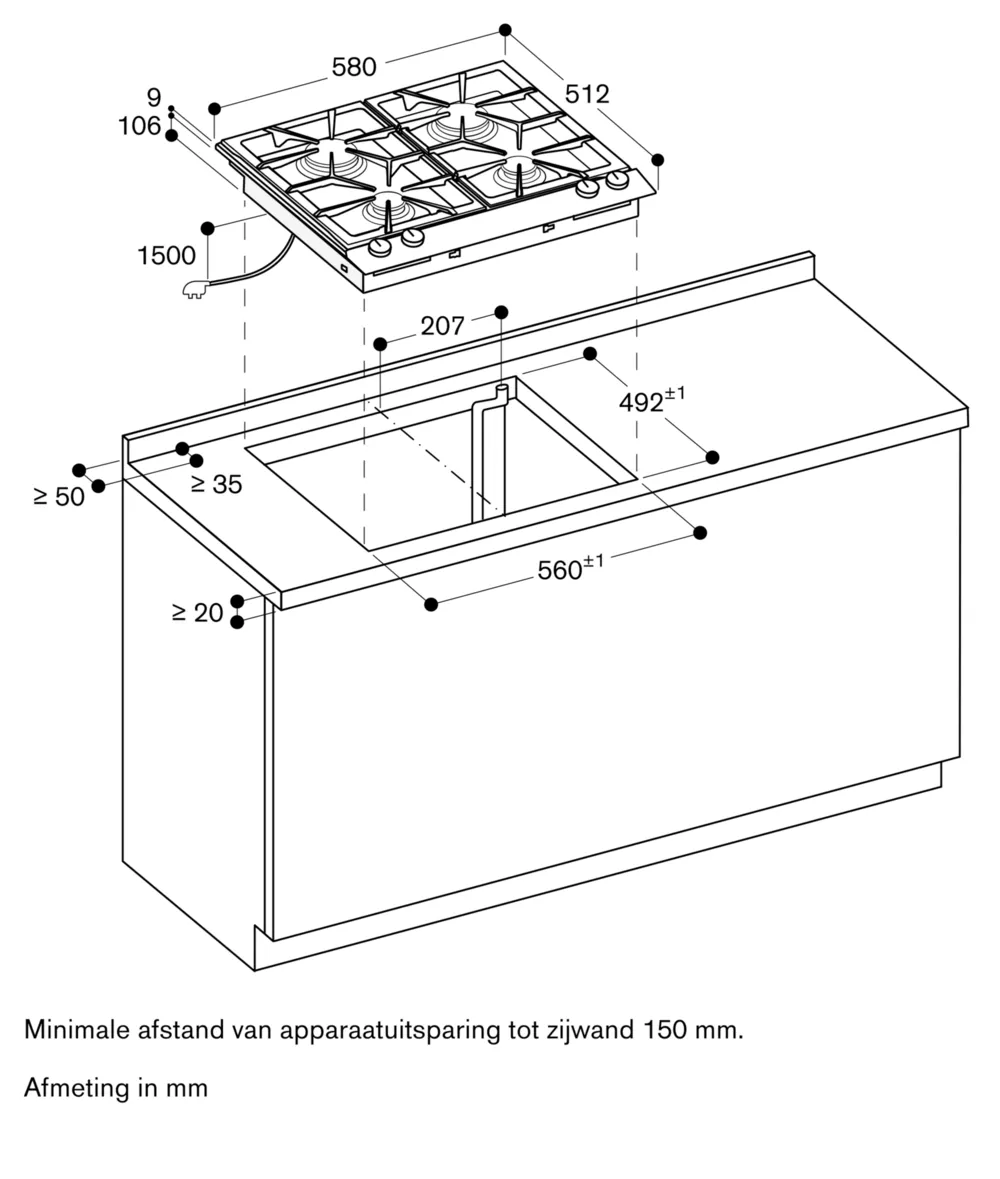 VG264120F van Gaggenau afbeelding 6